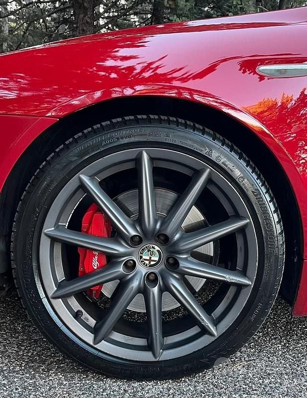 Usata Alfa Romeo Brera 210 CV (154 kW) 2008 Rosso Coupé