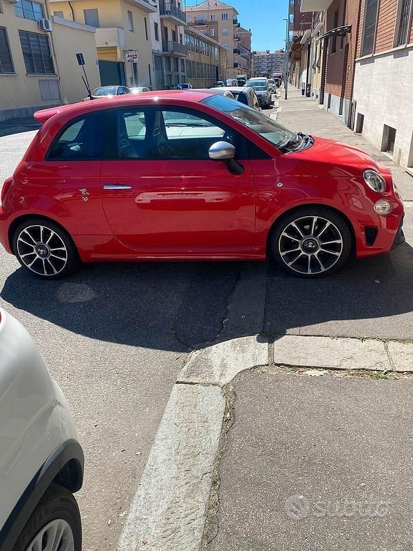 Usata Abarth 595 Turismo 165 CV (121 kW) 2019 Rosso Berlina