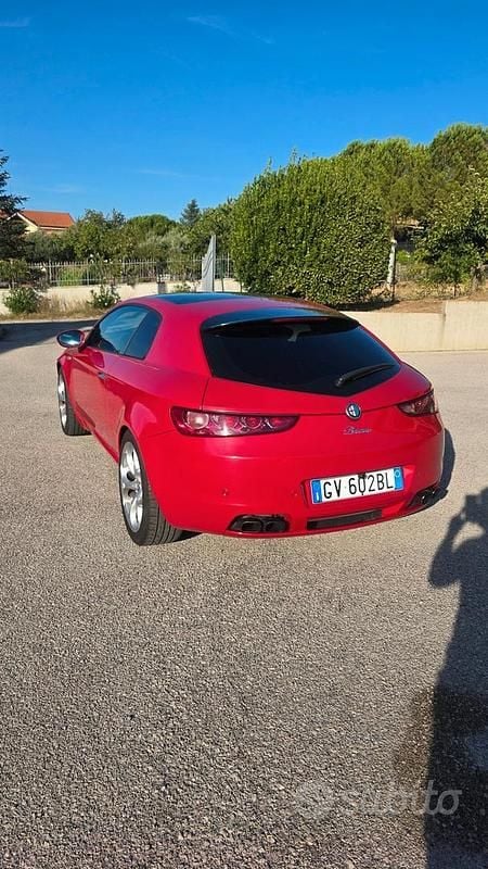 Usata Alfa Romeo Brera 184 CV (135 kW) 2008 Rosso Coupé