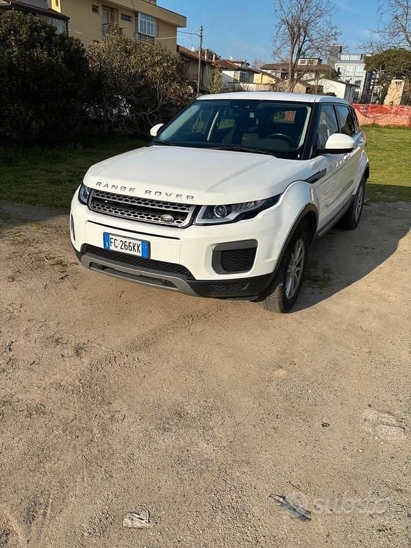 Bianco Usata 2016 Land Rover Range Rover evoque SUV | 13.500 € (Buon prezzo) - Immagine 1/4
