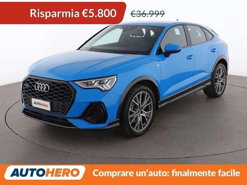 Usata Audi Q3 S-Line 230 CV (169 kW) 2020 Blu/azzurro SUV