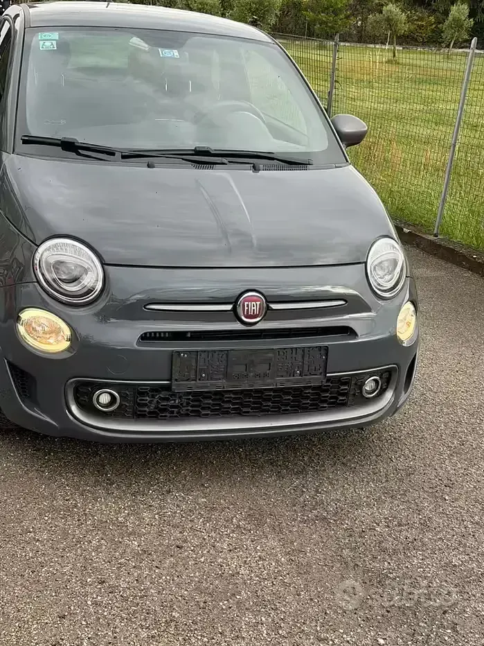 Usata Fiat 500 95 CV (69 kW) 2017 Grigio Berlina