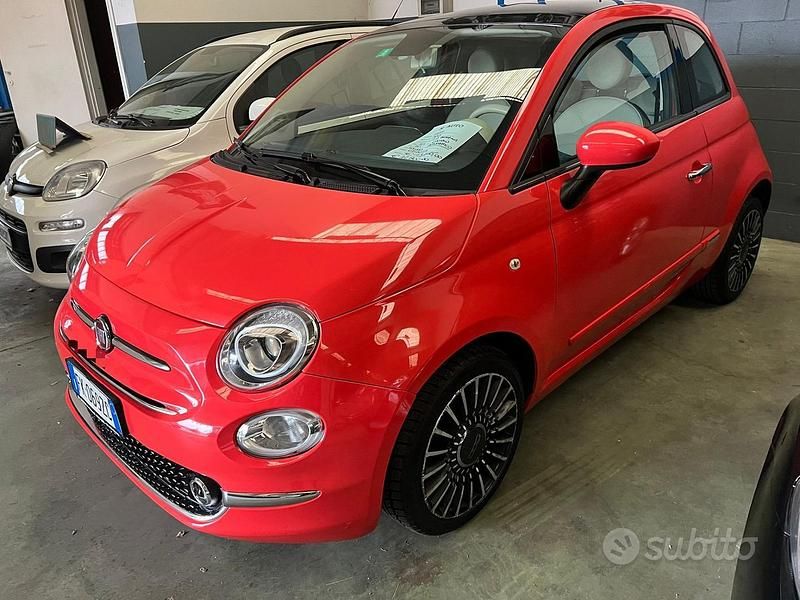Usata Fiat 500 69 CV (50 kW) 2017 Rosso Berlina