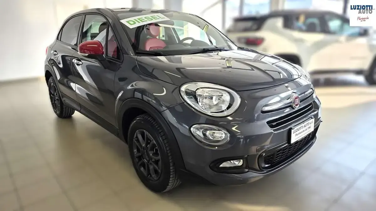 Usata Fiat 500X 95 CV (69 kW) 2017 Grigio SUV