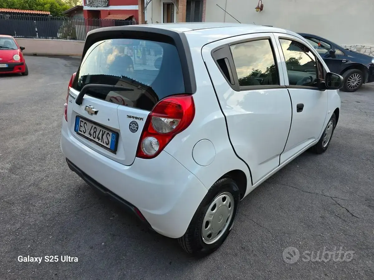Usata Chevrolet Spark LS 68 CV (50 kW) 2013 Bianco Utilitaria