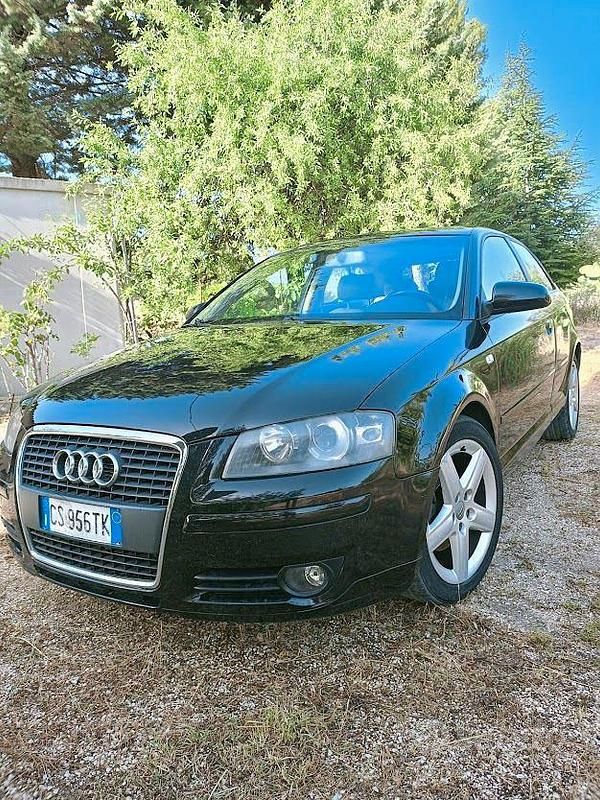 Usata Audi A3 170 CV (125 kW) 2006 Nero Utilitaria