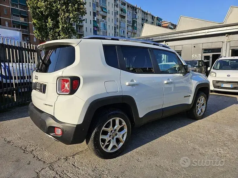 Usata Jeep Renegade Limited 140 CV (102 kW) 2016 Bianco SUV