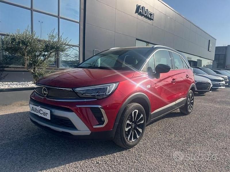 Usata Opel Crossland X Elegance 110 CV (80 kW) 2022 Rosso SUV