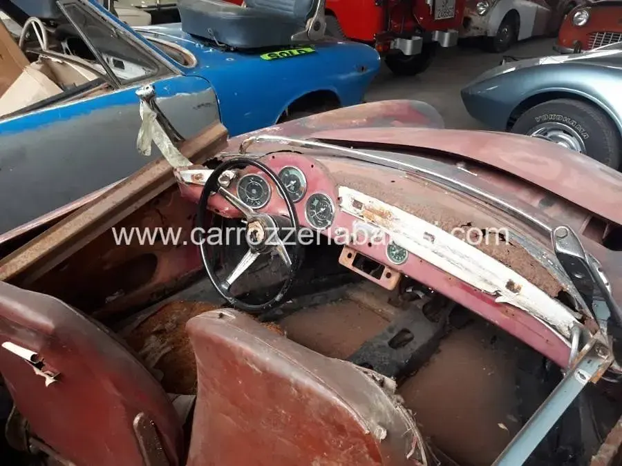 Usata Porsche 356 B 60 CV (44 kW) 1959 Rosso Cabrio