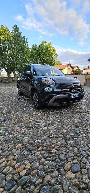 Usata Fiat 500L Trekking 95 CV (69 kW) 2019 Verde Monovolume