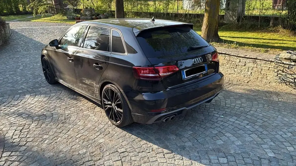Usata Audi A3 S-Line 184 CV (135 kW) 2018 Nero Berlina