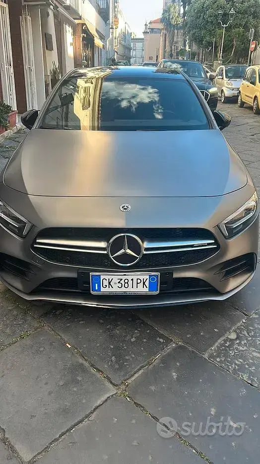Usata Mercedes A35 AMG AMG 306 CV (225 kW) 2022 Grigio Berlina