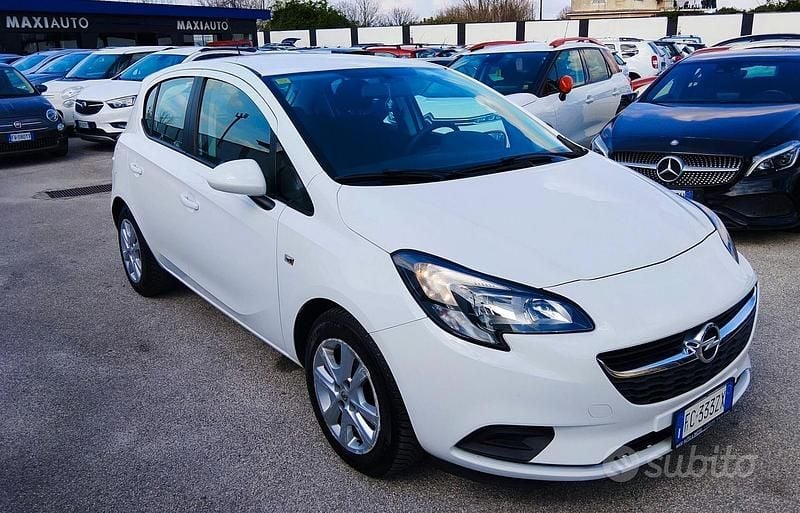 Usata Opel Corsa 69 CV (50 kW) 2016 Bianco Utilitaria