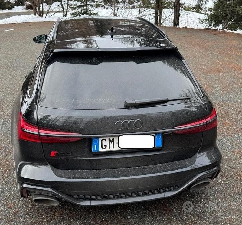 Usata Audi RS6 600 CV (441 kW) 2020 Nero Station wagon
