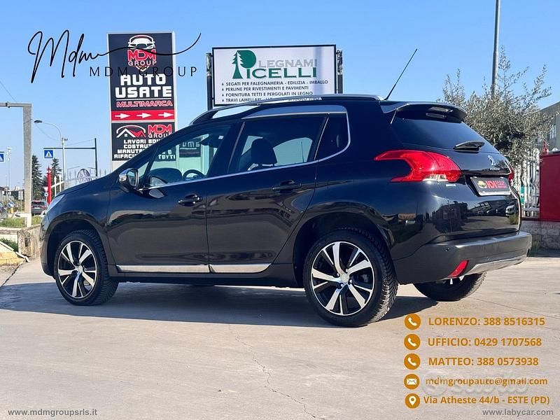 Usata Peugeot 2008 Allure 119 CV (87 kW) 2016 Nero SUV