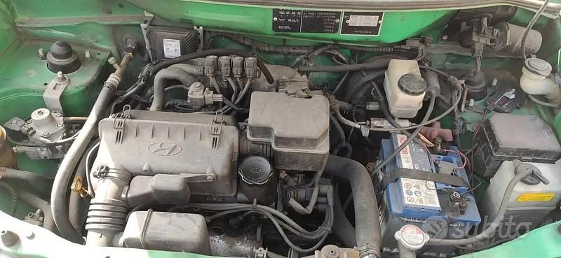 Usata Hyundai Atos GLS 54 CV (39 kW) 2000 Verde Utilitaria