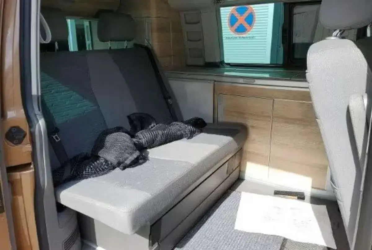 Usata VW California Edition 150 CV (110 kW) 2021 Copper bronze metallic Furgone
