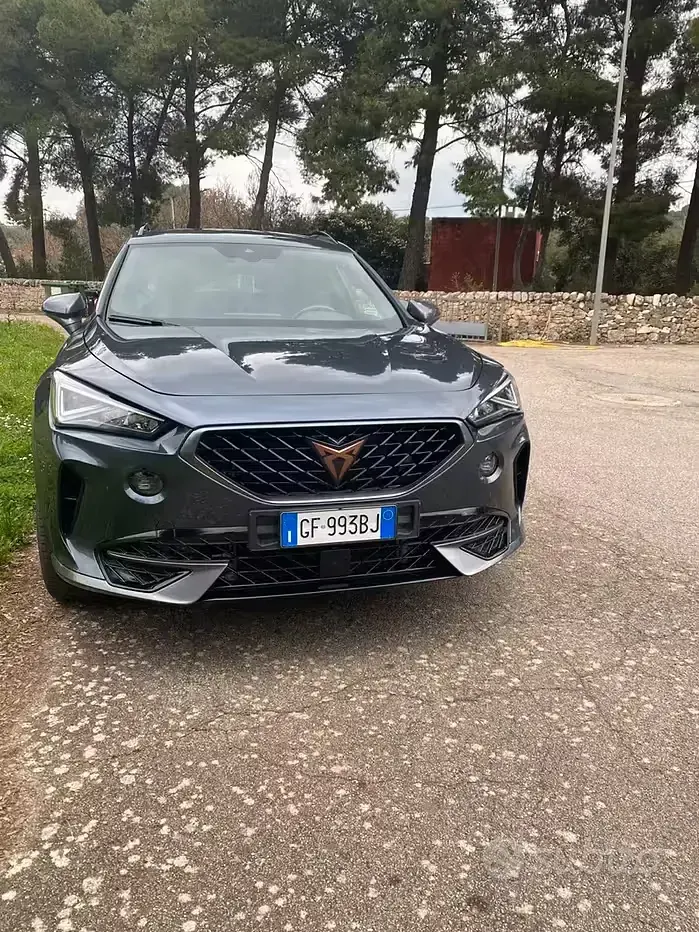 Usata Cupra Formentor 150 CV (110 kW) 2021 Bluazzurro SUV