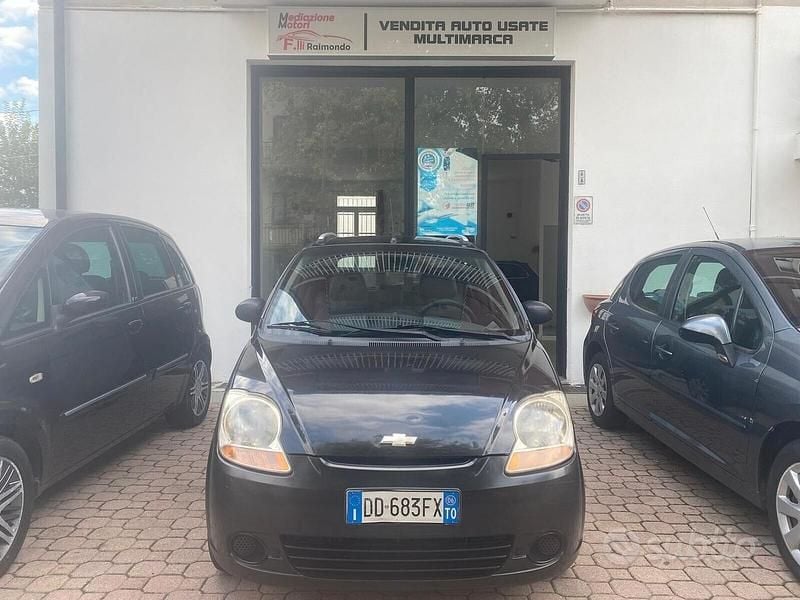 Nero Usata 2006 Chevrolet Matiz Due volumi | 1999 € (Buon prezzo) - Immagine 1/4