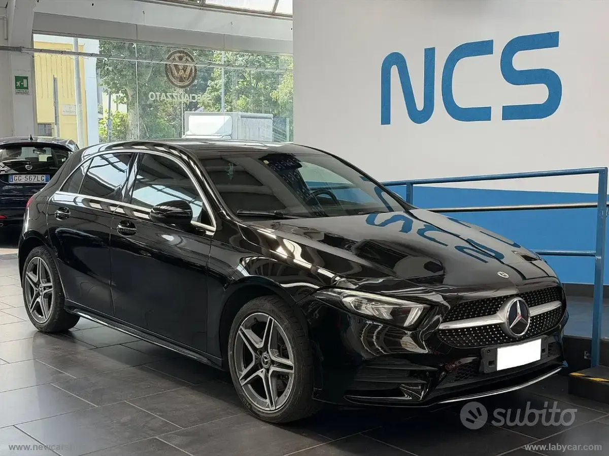 Usata Mercedes A250 Premium 160 CV (117 kW) 2021 Nero Berlina