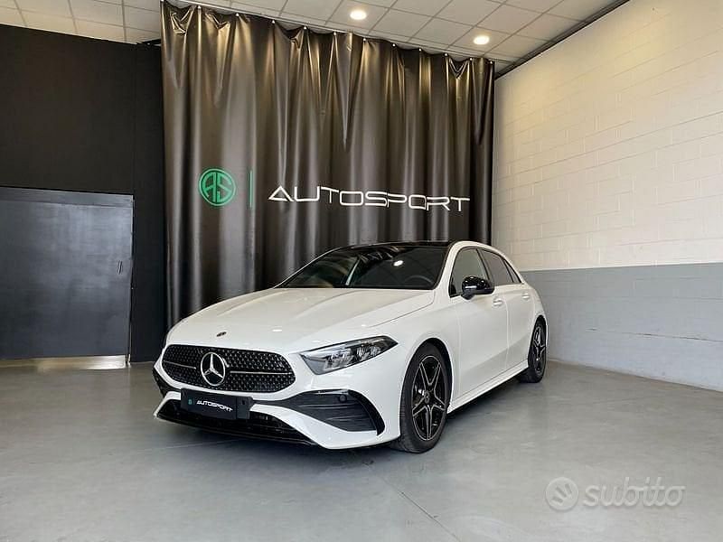Usata Mercedes A200 AMG line 163 CV (119 kW) 2024 Bianco Berlina