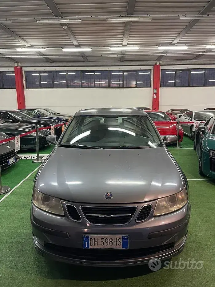 Usata Saab 9-3 150 CV (110 kW) 2008 Grigio Berlina