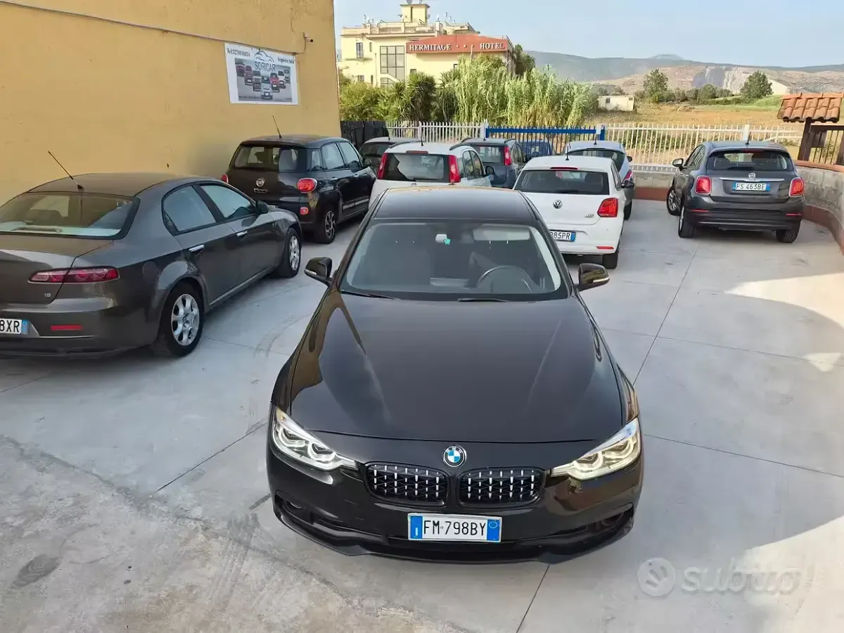 Usata BMW 320 190 CV (139 kW) 2017 Nero Berlina