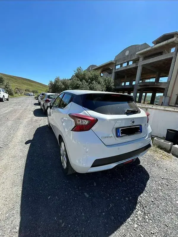 Usata Nissan Micra N-Connecta 101 CV (74 kW) 2020 Bianco Utilitaria