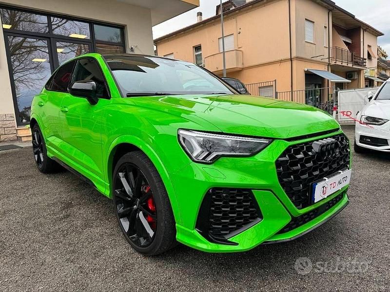 Usata Audi Q3 Sportback Design 400 CV (294 kW) 2022 Verde SUV