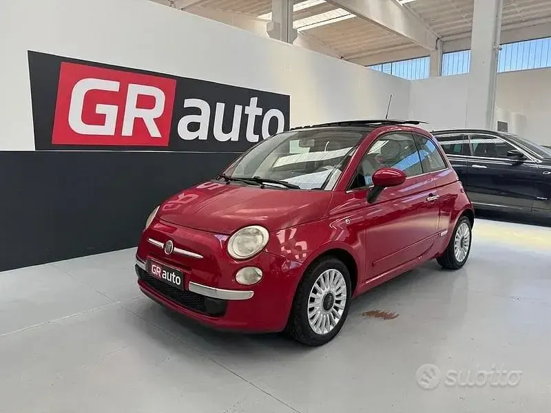 Usata Fiat 500 69 CV (50 kW) 2008 Rosso Berlina