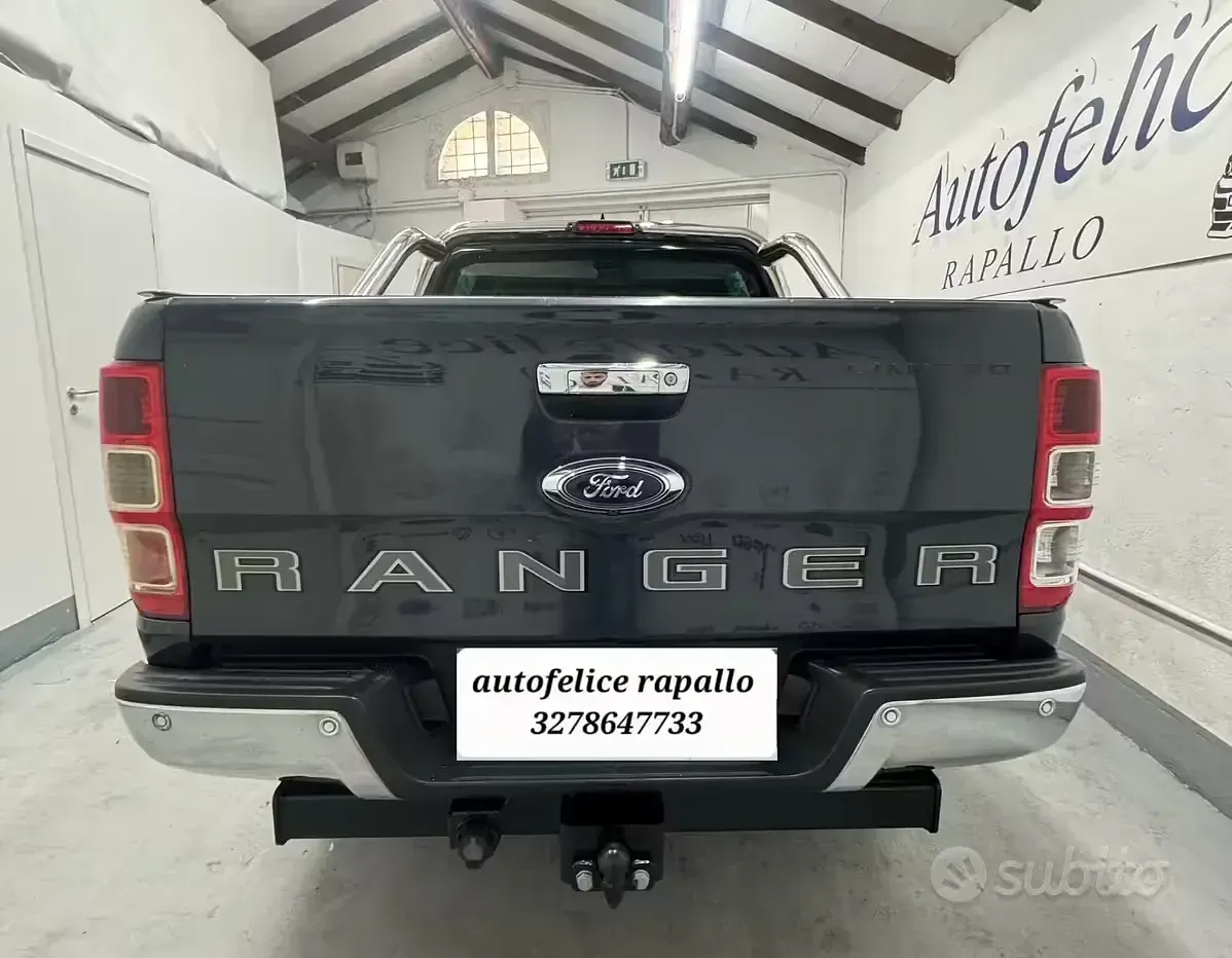 Usata Ford Ranger Wildtrack 213 CV (156 kW) 2019 Bluazzurro Pick-up