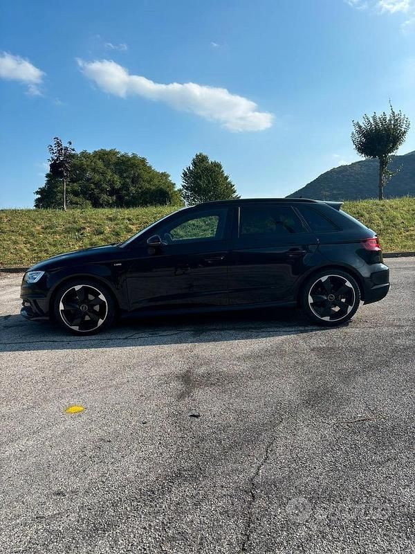 Usata Audi A3 Sport 150 CV (110 kW) 2016 Nero Berlina