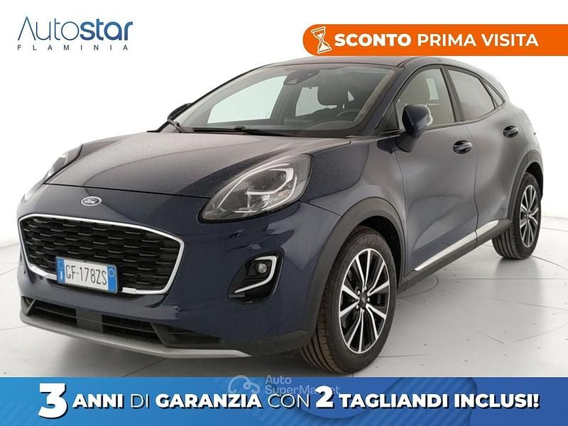Usata Ford Puma Titanium S 125 CV (91 kW) 2021 Blu SUV
