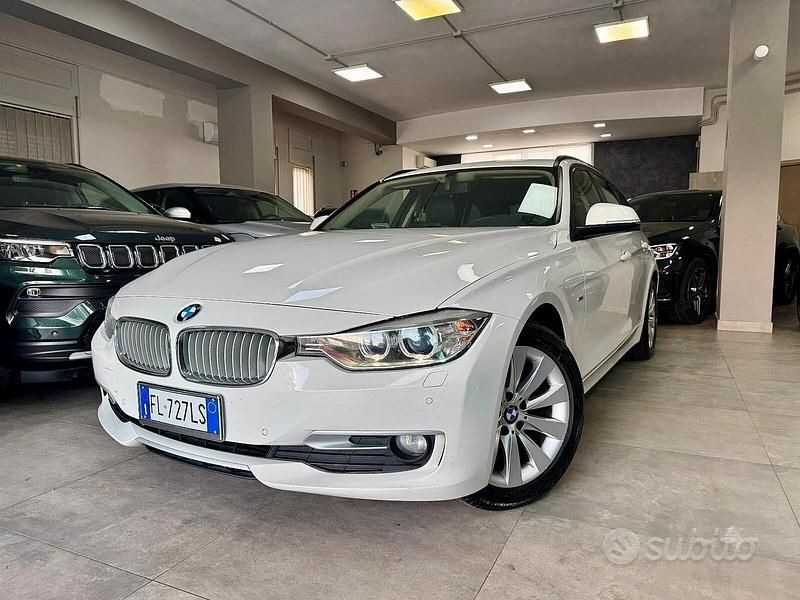 Usata BMW 316 116 CV (85 kW) 2013 Bianco Station wagon