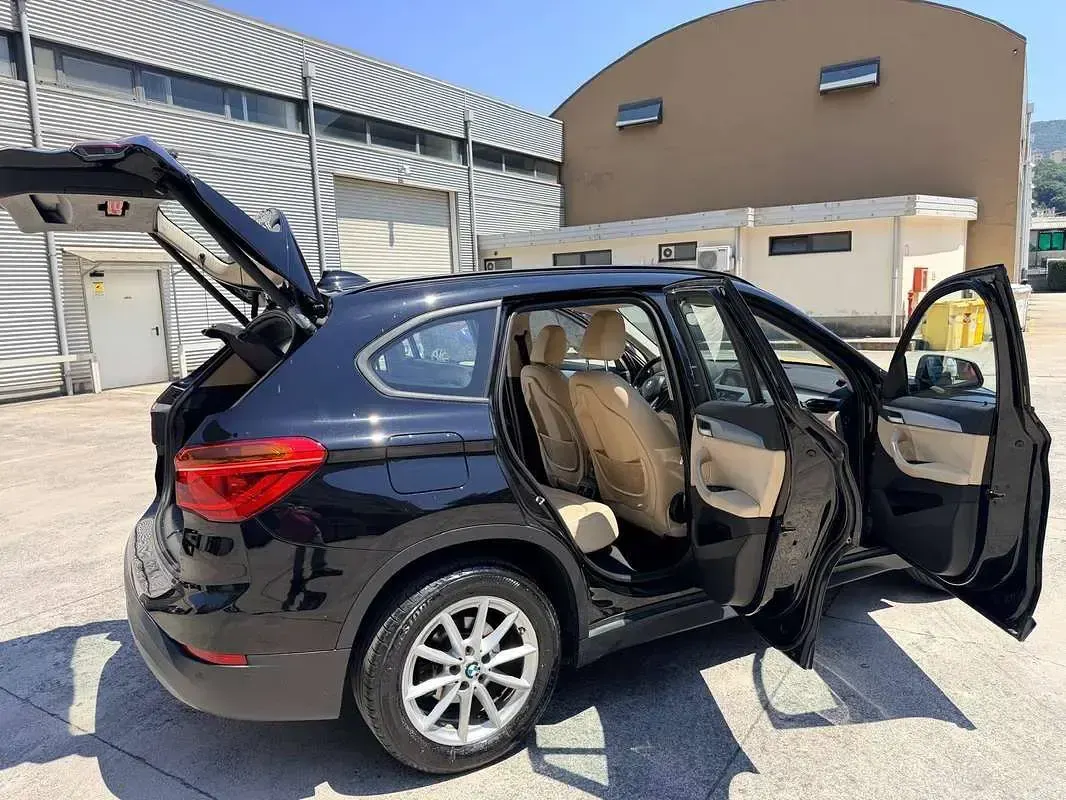 Usata BMW X1 116 CV (85 kW) 2017 Nero SUV