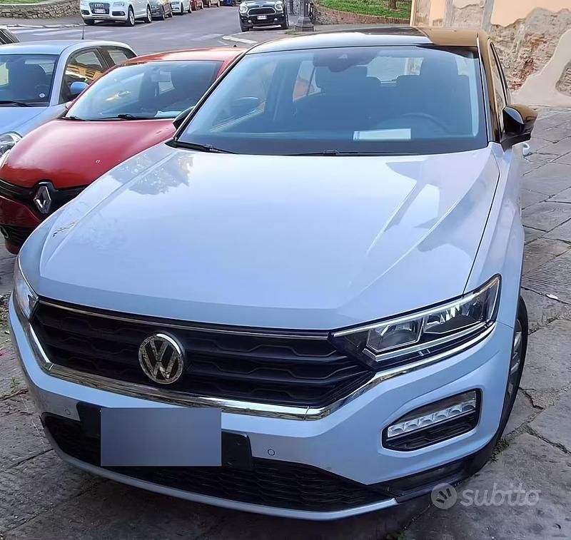 Usata VW T-Roc 115 CV (84 kW) 2020 Bianco SUV