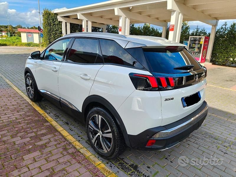 Usata Peugeot 3008 120 CV (88 kW) 2017 Bianco SUV