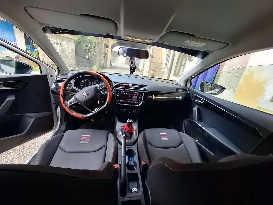 Usata Seat Ibiza 95 CV (69 kW) 2017 Bianco Berlina
