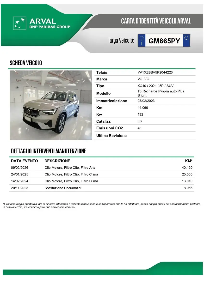 Usata Volvo XC40 Plus 261 CV (191 kW) 2023 Viola SUV