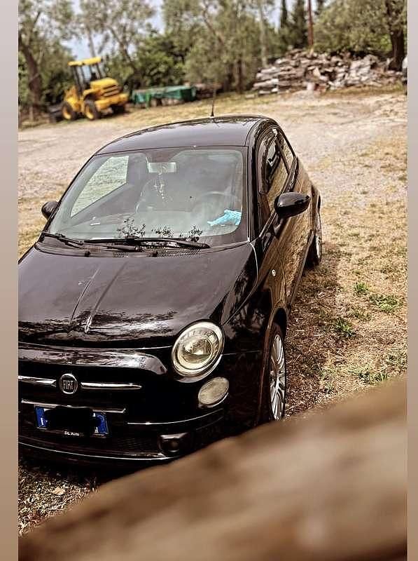 Usata Fiat 500 Lounge 69 CV (50 kW) 2007 Nero Utilitaria