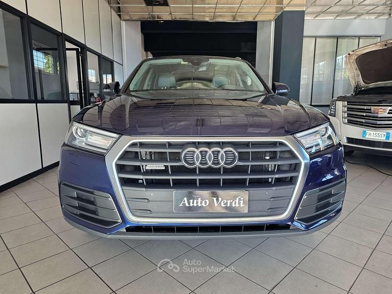 Usata Audi Q5 Ambiente 190 CV (139 kW) 2018 Blu/azzurro SUV
