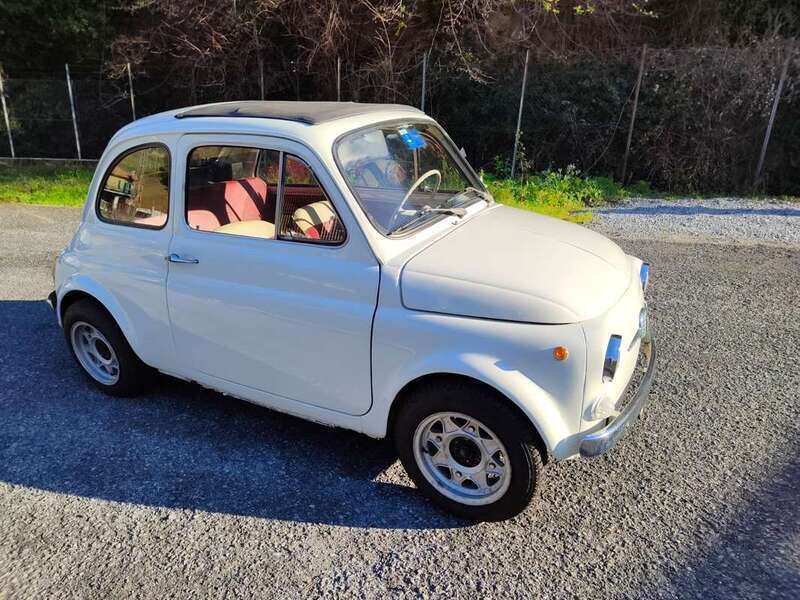 Usata Fiat 500 18 CV (13 kW) 1970 Bianco Utilitaria