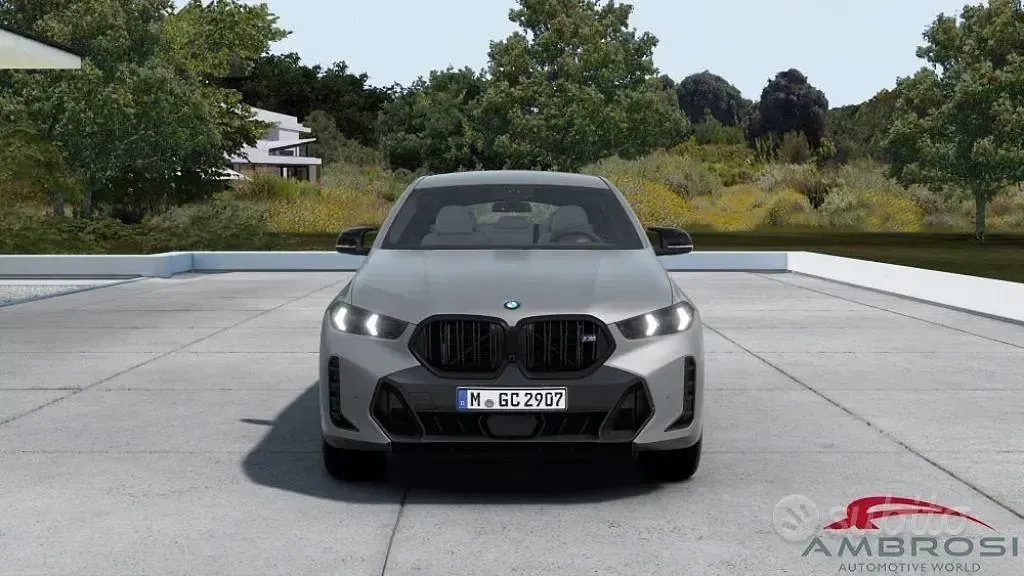 Nuova BMW X6 M Sport 530 CV (389 kW) 2026 Grigio SUV