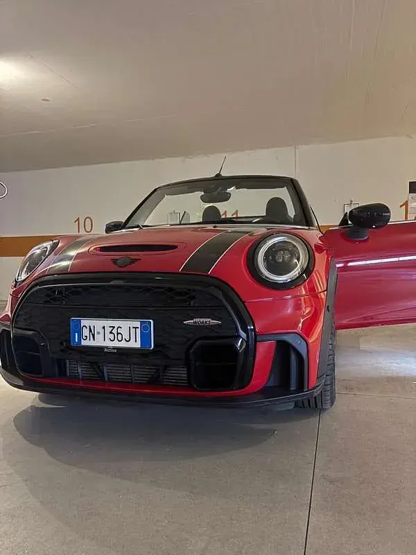 Usata Mini John Cooper Works Cabriolet 178 CV (130 kW) 2023 Rosso Cabrio