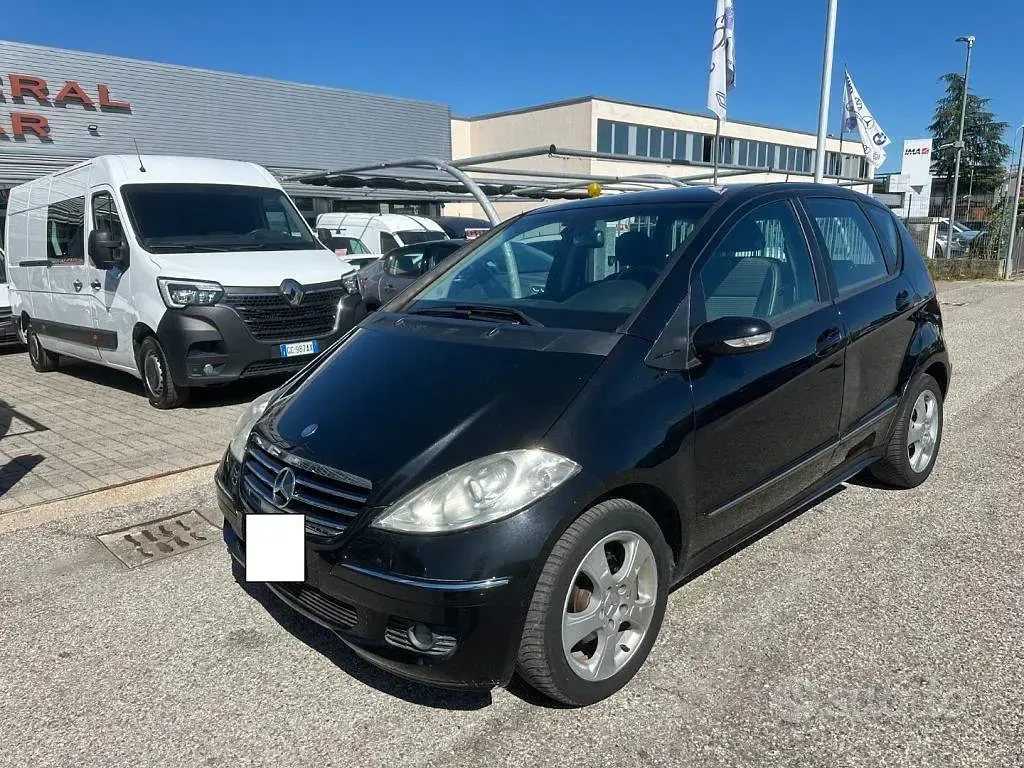 Usata Mercedes A150 Avantgarde 95 CV (69 kW) 2008 Nero Berlina