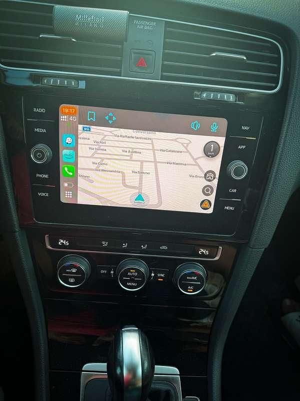 Usata VW Golf VII 150 CV (110 kW) 2019 Nero Berlina