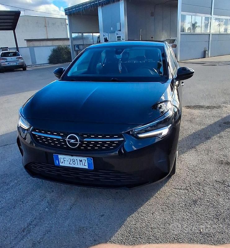 Usata Opel Corsa 65 CV (47 kW) 2021 Nero Berlina