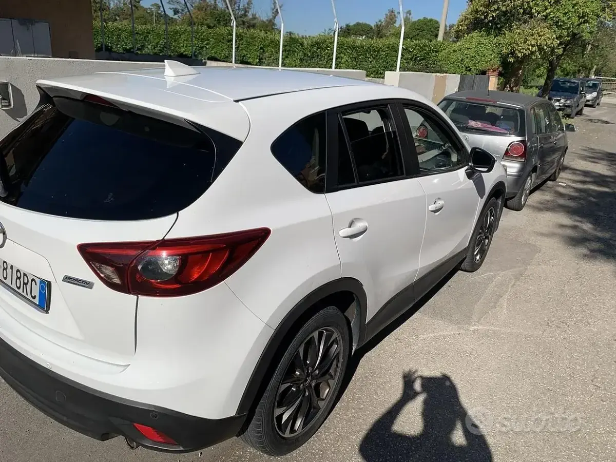 Usata Mazda CX-5 150 CV (110 kW) 2015 Bianco SUV