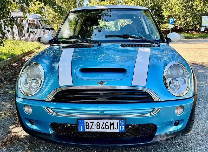 Usata Mini Cooper S 163 CV (119 kW) 2002 Blu Utilitaria