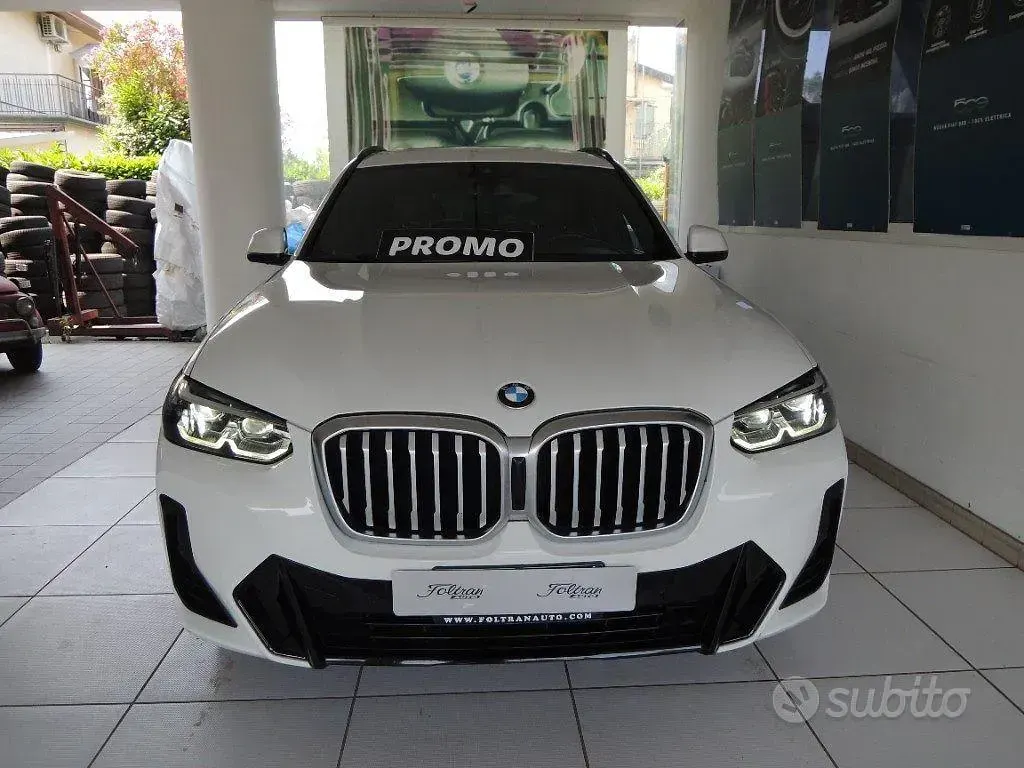 Usata BMW X3 M Sport 190 CV (139 kW) 2022 Bianco SUV